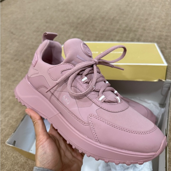 Michael Kors Women's Blush Sneakers - Picture 2 of 9